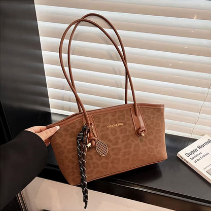 Bolso Tote Leopardo Mujer - Piel PU Retro de Lujo | PhiloraStore